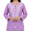 Move Lucknowi Chikankari Rayon Kurti for Women