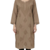 Buy Lavender Lucknowi Chikankari Cotton Kurti for Women Buy Lavender Lucknowi Chikankari Cotton Kurti for Women
