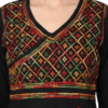 Buy Black Lucknowi Chikankari Cotton Kurti for Women Buy Black Lucknowi Chikankari Cotton Kurti for Women